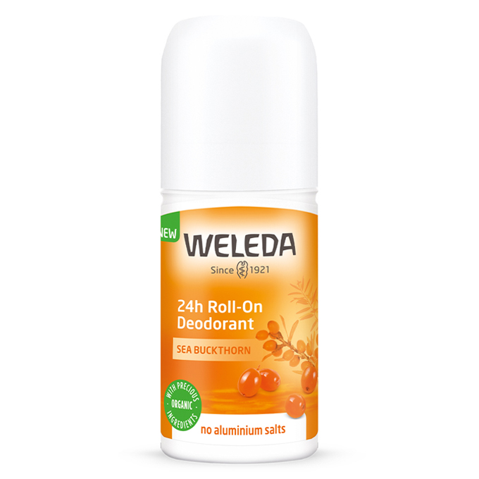 Weleda Sea Buckthorn 24h Roll On Deodorant 50ml